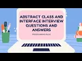 Java Interview Question 2022 - part 2