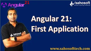 First app in Angular 21 First application in Angular 21 Angular 21 Tutorials in Hindi