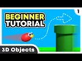 Unity Beginner Tutorial - Part 1 3D Objects
