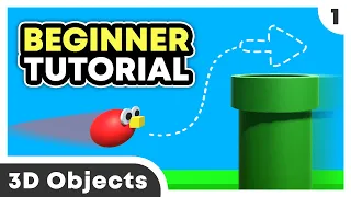 Unity Beginner Tutorial - Part 1 3D Objects