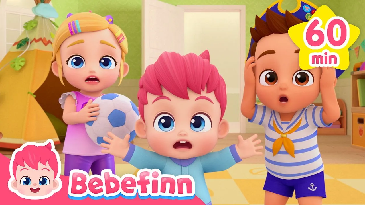 [1HOUR] Rain, Rain, Go Away ???? | Bebefinn Nursery Rhymes for Kids