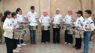 مارش طبل تحية العلم لفرقة مركز شباب نور المقطم الموسيقية دندنها