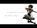 Download Lagu Attack on Titan - 'theDOGS' with Lyrics