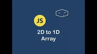 2d to 1d array in javascript