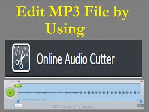 Download MP3 How to Edit Mp3 Songs By using Online Audio cutter Website