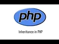 inheritance in PHP