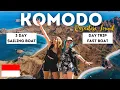 This is the BEST way to explore KOMODO ISLAND Padar Island PINK beach Komodo dragons