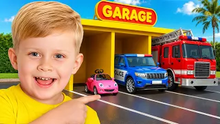 Toy Cars Come Alive at Oliver's Garage!