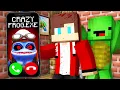 Download Lagu Why CRAZY FROG.EXE Called JJ and Mikey at Night in Minecraft? - Maizen