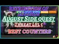 AUGUST SIDE QUEST Week 1 ALL PATHS RETRIBUTION OF LEGENDS MCOC