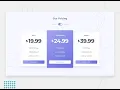 Pricing component with toggle master Frontend mentor challenge on a phone