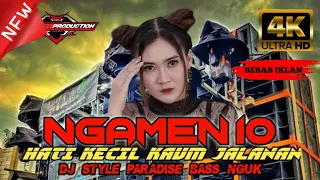 Download NGAMEN10 || DJ HATI KECIL KAUM JALANAN By ENY'S SAGITA || DJ PARADISE BASS BLEYER MP3