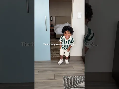 The FITS Baby Boy Threw This Week😻😆💙 Which outfit is your favorite?🫶🏾 #shorts #outfioutfits