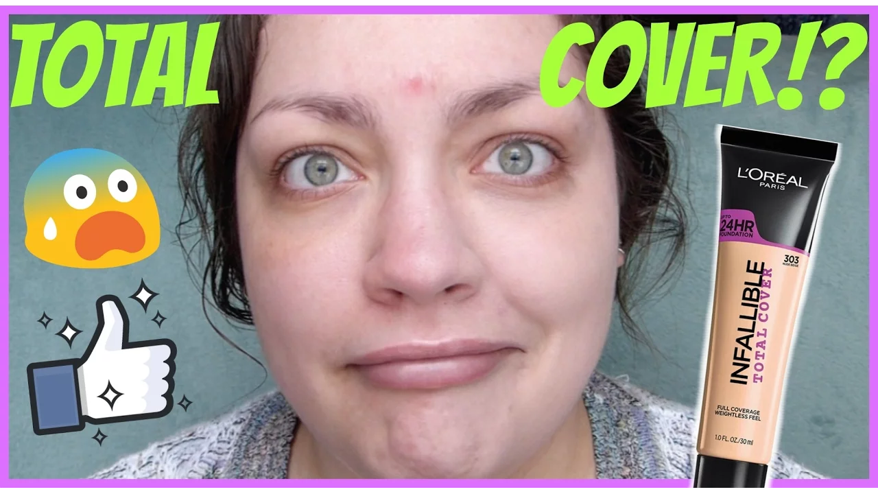 L'OREAL Infallible Total Cover Foundation | Review & Demo (normal/dry skin). 