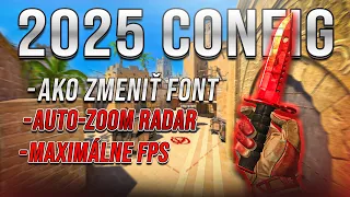 MÔJ NAJNOVŠÍ CS2 CONFIG a NASTAVENIA - 2025 | TomT