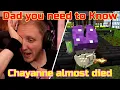 Tallulah tell Philza Chayanne almost died on QSMP Minecraft