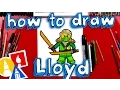 How To Draw Lloyd From Ninjago