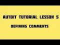 Autoit Tutorials Part 5 Defining comments in autoit