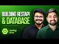 Building RESTAPI and Database details in springboot Chai aur Springboot