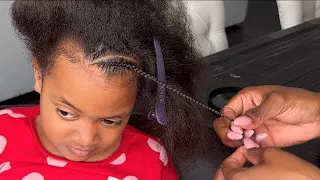 Creative Kids Braids Style 2 Braided Buns Beads Clucker-balls