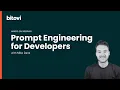 Prompt Engineering for Developers - Workshop