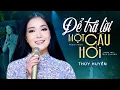 Download Lagu Để Trả Lời Một Câu Hỏi - Thúy Huyền | Bản Đơn Ca Cảm Xúc Nhất