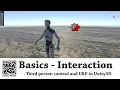 Basic Unity setup - Interaction