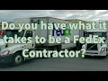 Do you have what it takes to be a FedEx Ground Contractor