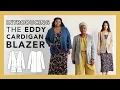Introducing the Eddy Cardigan Blazer Sewing Pattern By Friday Pattern Company