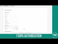 FERPA Authorization
