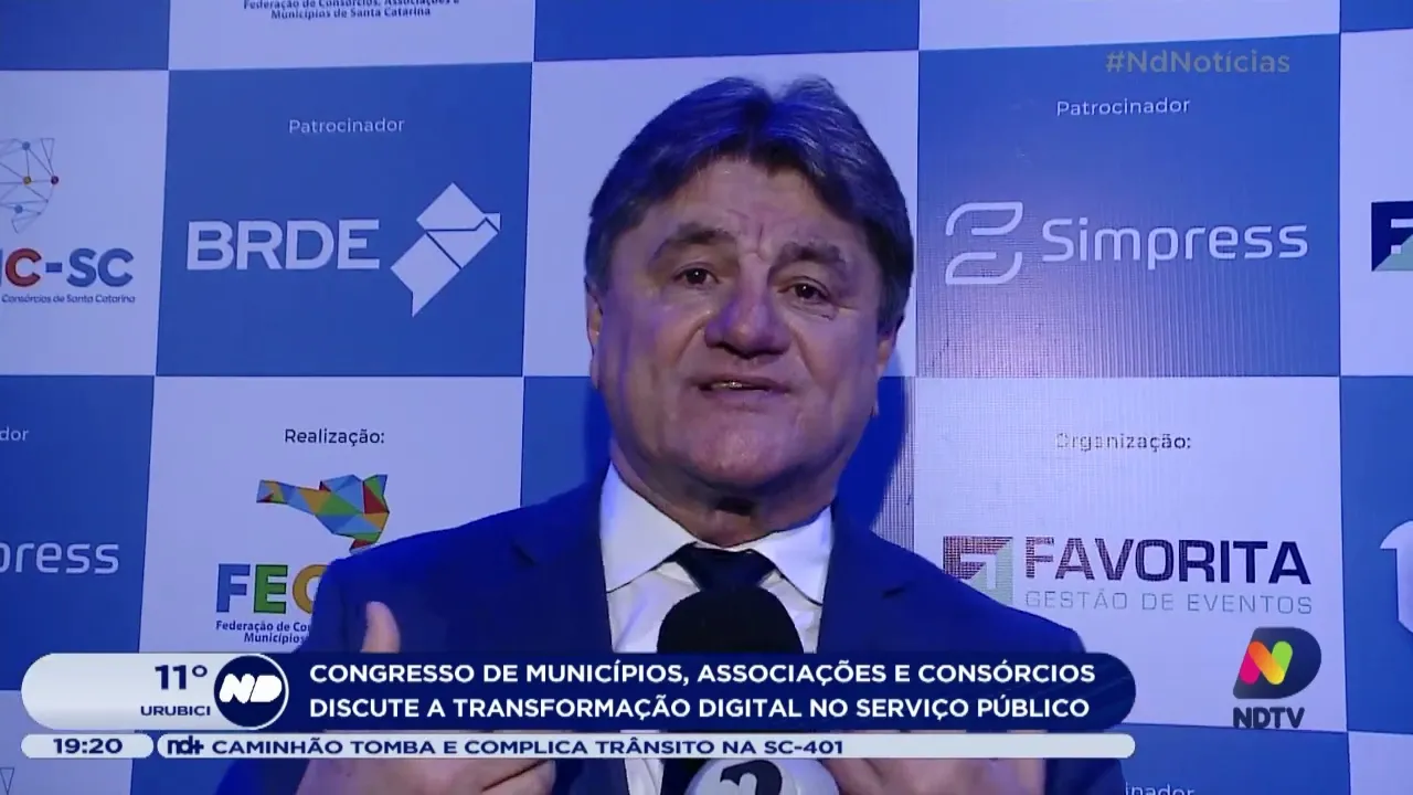 Congresso de Municípios, Associações e Consórcios discute a transformação digital no serviço público em SC