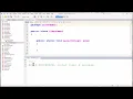 Creating a class in java using Netbeans IDE OOP Object Oriented Programming Constructors