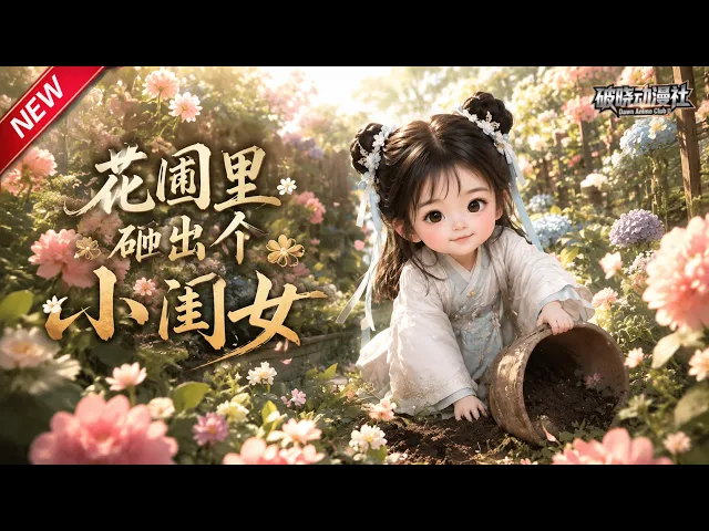 花圃里砸出个小闺女