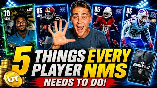 5 Things EVERY NMS Player NEEDS to Do in Madden 27