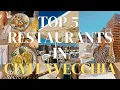 TOP 5 HIDDEN GEM RESTAURANTS IN CIVITAVECCHIA ITALY CRUISE TRAVEL