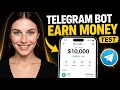 Telegram bot earn money 2026 THIS bot earn real test