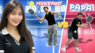 Our First time Playing PICKLEBALL - Masaya Pala | Carlyn Ocampo
