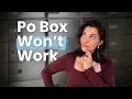 Can You Use a PO Box for a Business Address Not If You re a CPA
