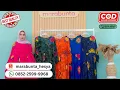 LIVE SHOPPING GAMIS DAN KAFTAN ORDER BY WA 085225999968