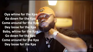 dremo ft davido kpa lyrics 