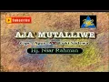 Download Lagu Lagu Bugis Aja Mutalliwe - Hj. Niar Rachman (Official Music Video)