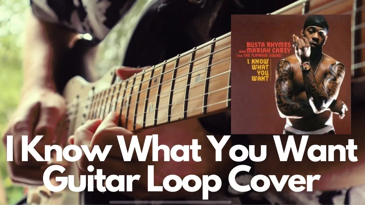 I Know What You Want - Busta Rhymes/Mariah Carey - Guitar Loop Cover Improv - Tom Moon