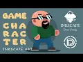 How to transform the basic shapes into 2D game character 2 in Inkscape tutorial