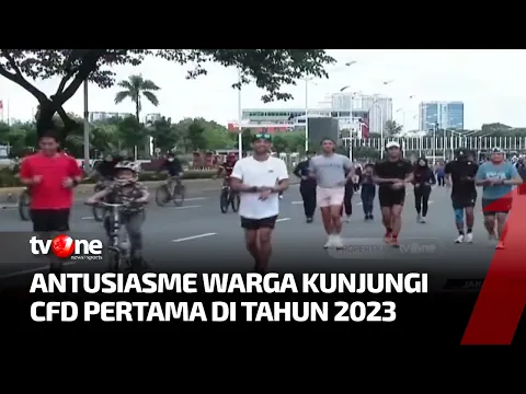 PPKM Dicabut, CFD Pertama di Tahun 2023 Diadakan