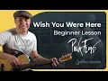 Download Lagu Wish You Were Here Guitar Lesson | Pink Floyd