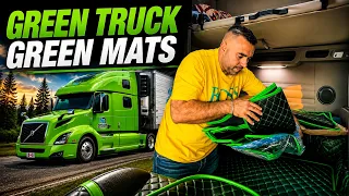 New Truck ke liye New Green Mats 😍 | 893