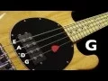 Download Lagu Basgitaarstemmer - Standaard Basgitaarstemming (EADG) 4 Snaren