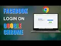 How to Login to Facebook in Google Chrome Facebook Login