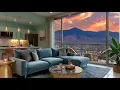 Urban Sunset Bossa Nova Jazz | Serene Brazilian Jazz with Golden Hour Glow