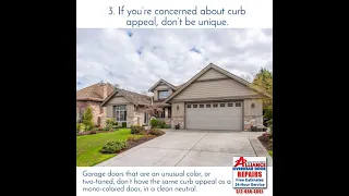 5 Tips for picking the best color for your garage door